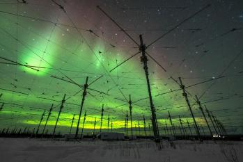 Les antennes haarp en fonctionnement